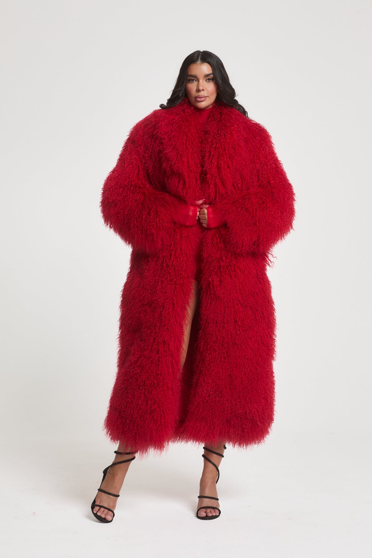 Romy Long Mongolian Coat