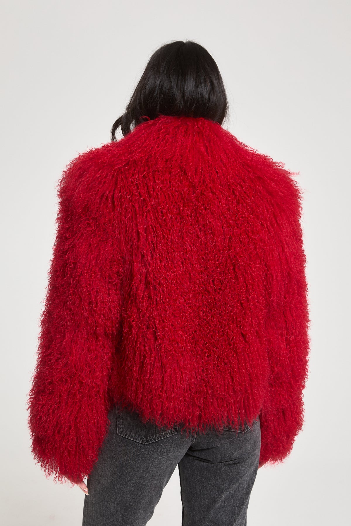 Stella Mongolian Fur Coat