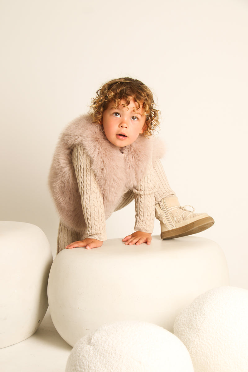 Luxury Faux Fur Gilet