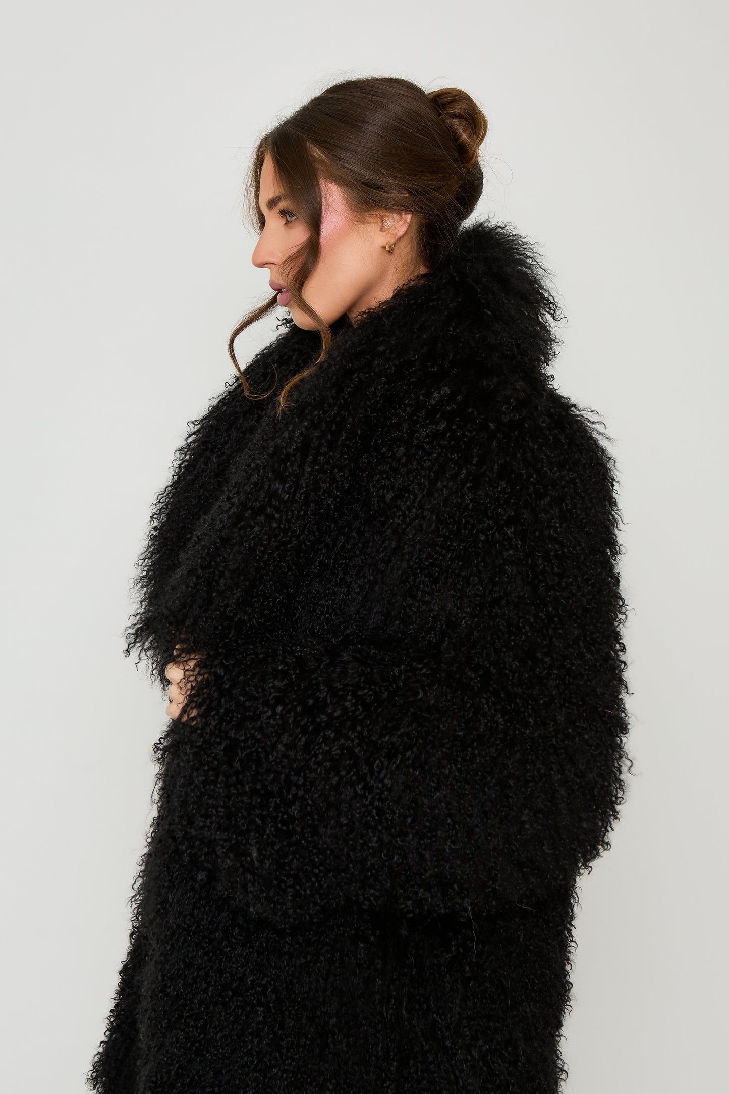 Romy Long Mongolian Coat