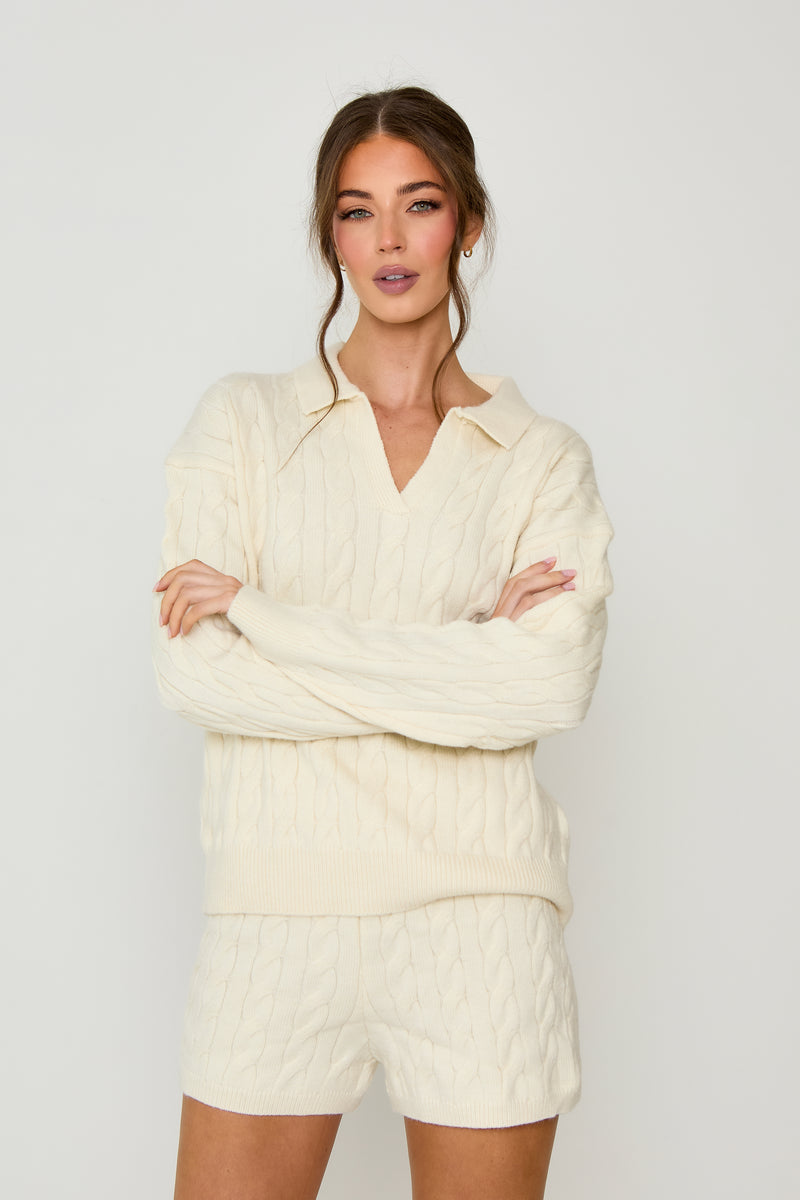 Cable Knit Set