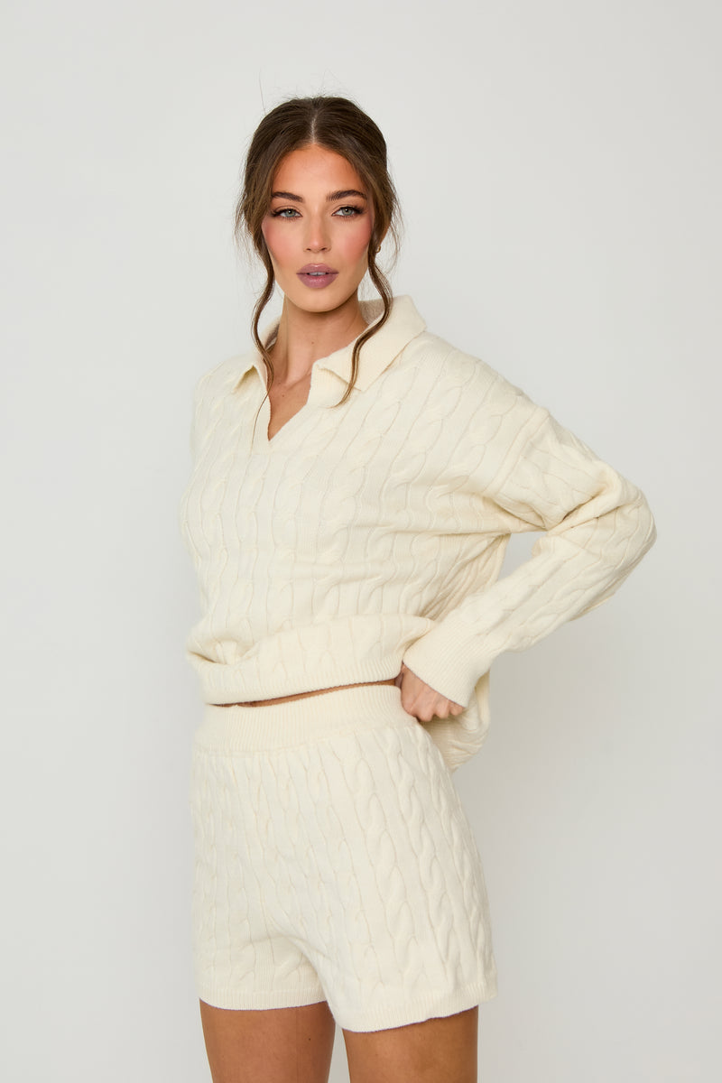 Cable Knit Set