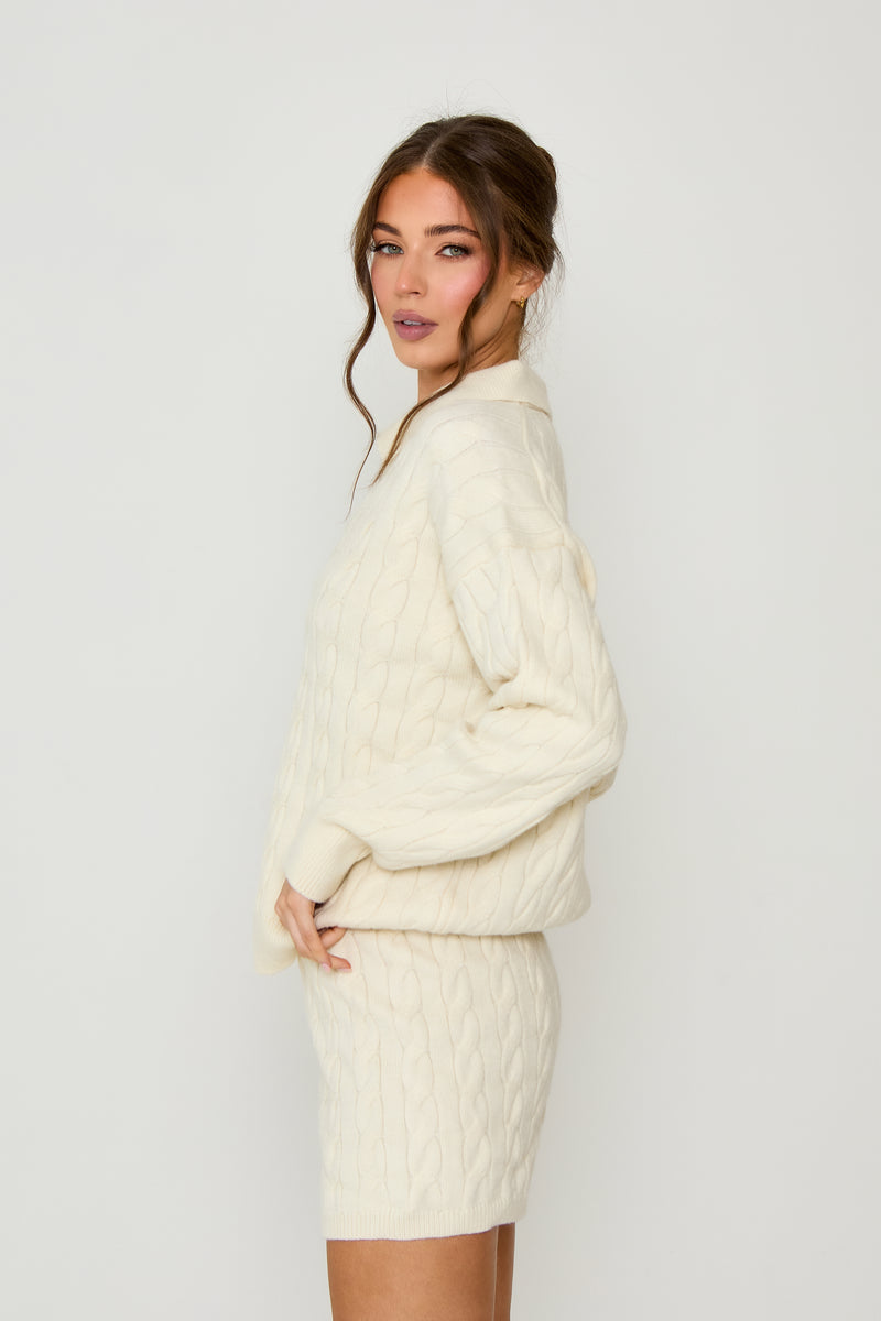 Cable Knit Set