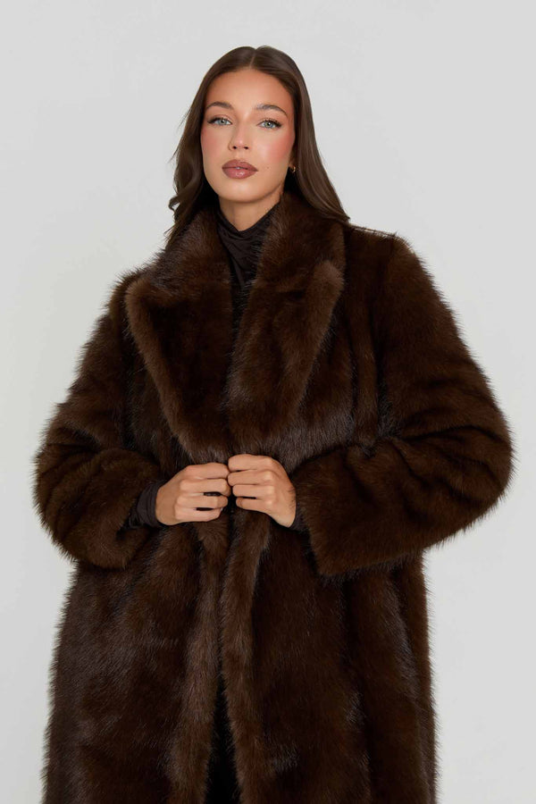Jackie Premium Faux Fur Coat