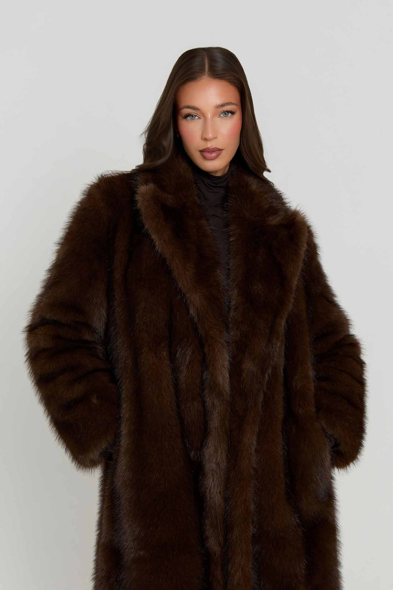 Jackie Premium Faux Fur Coat