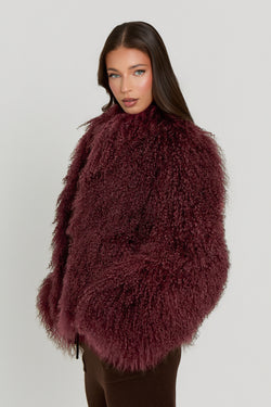 Stella Mongolian Fur Coat