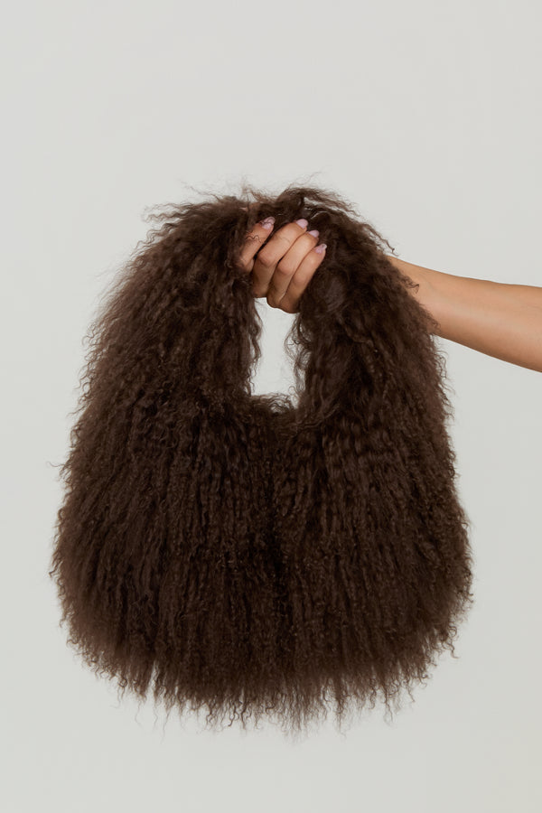 Mongolian Fur Bag