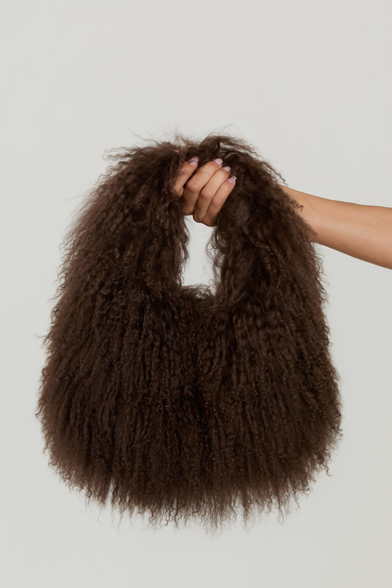 Mongolian Fur Bag