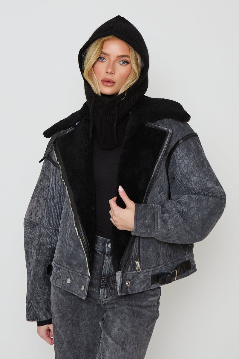 Lennan Shearling Bomber