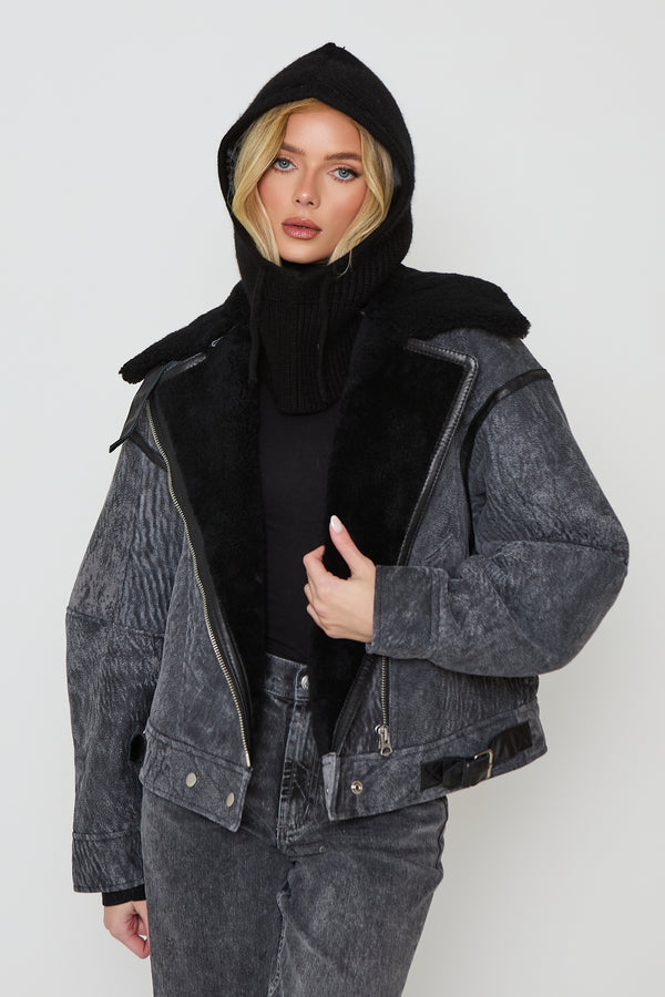 Lennan Shearling Bomber