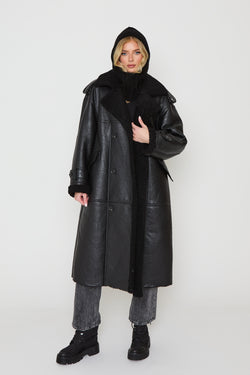 Sara Shearling Coat