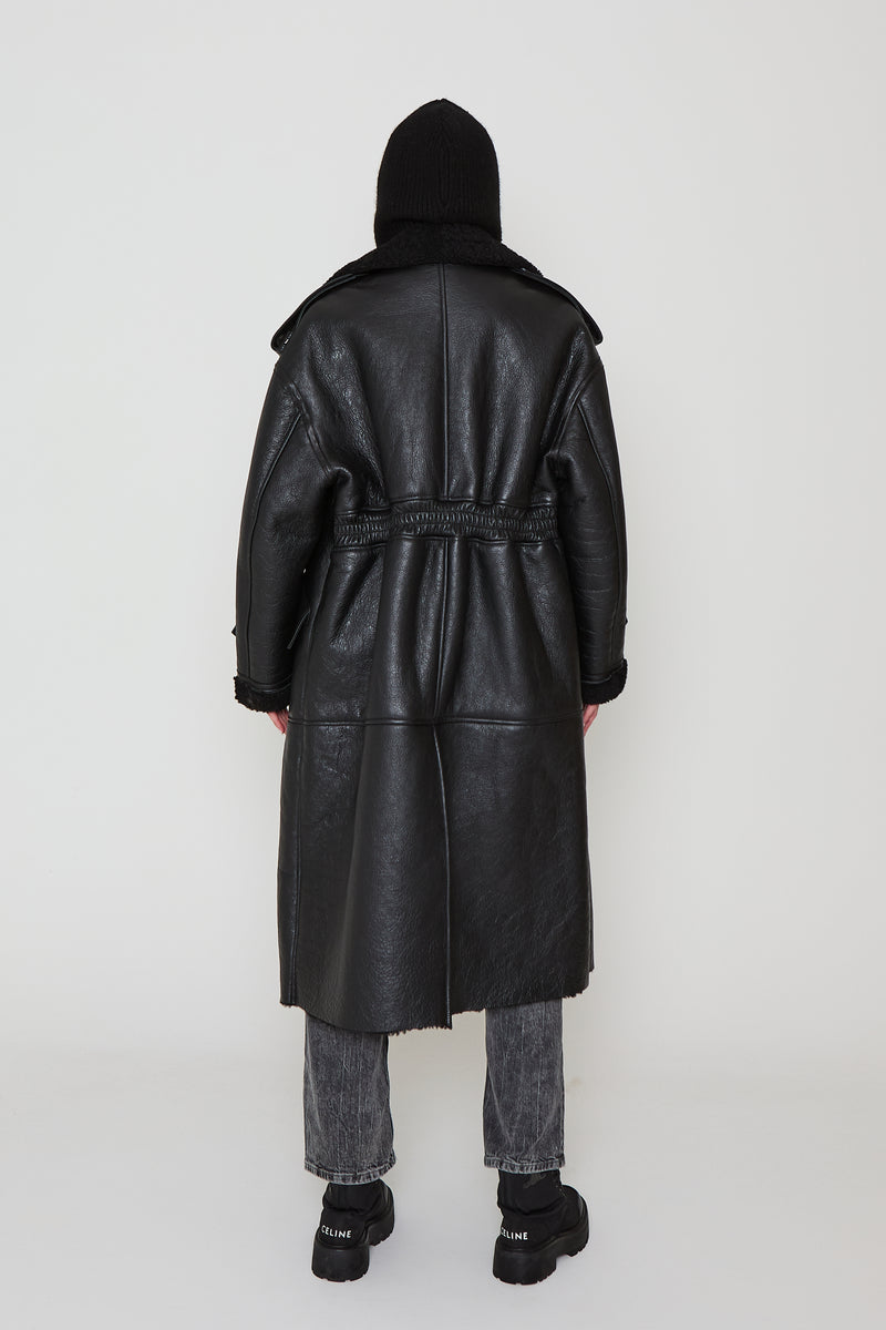 Sara Shearling Coat