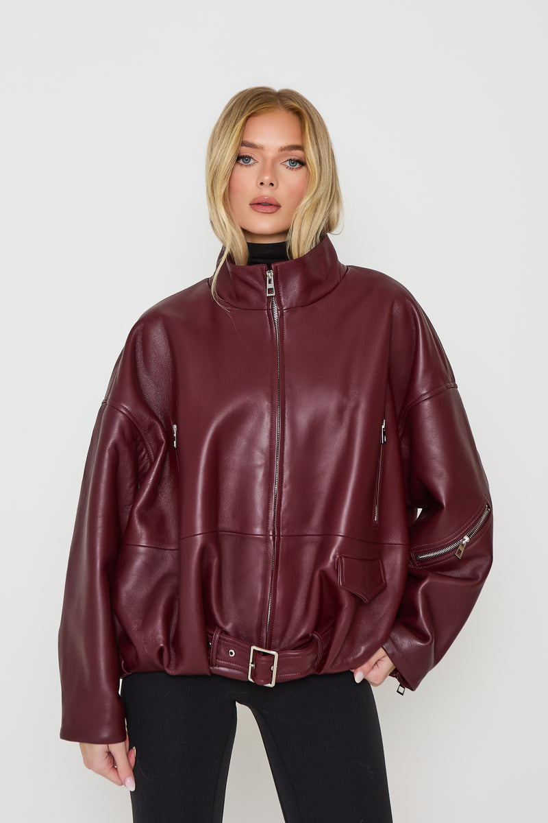 Allegra Leather Jacket