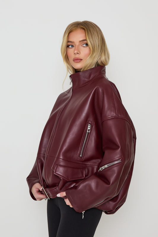 Allegra Leather Jacket