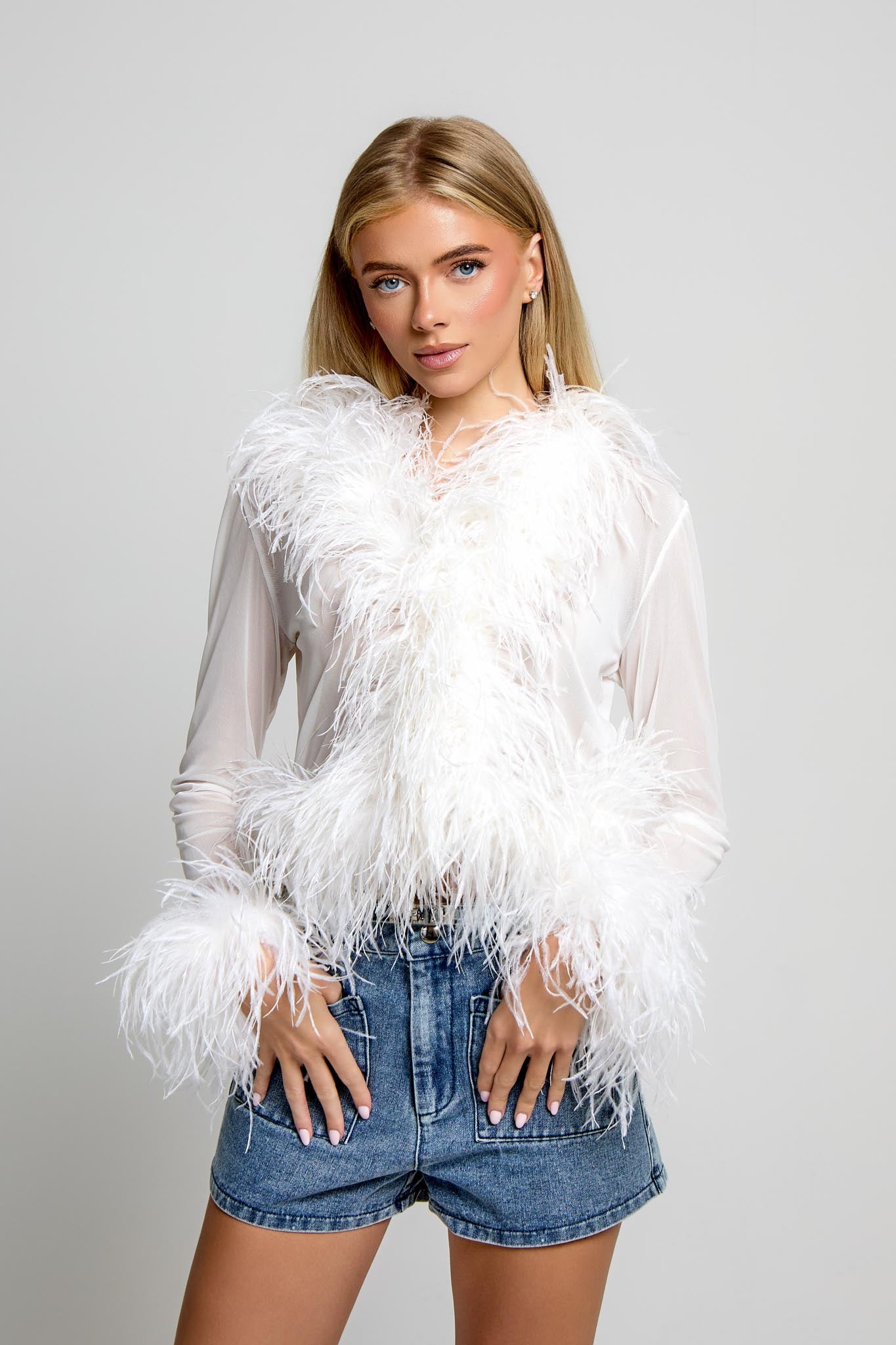 Ambra Feather Top