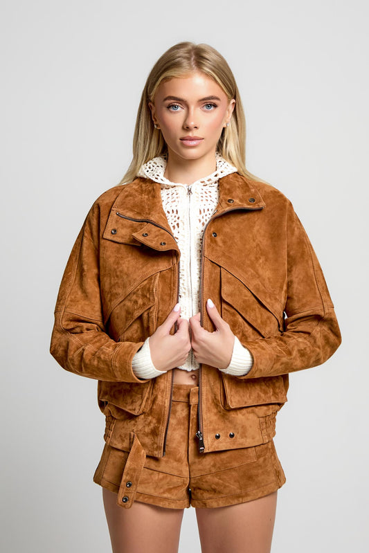 Karla Suede Jacket