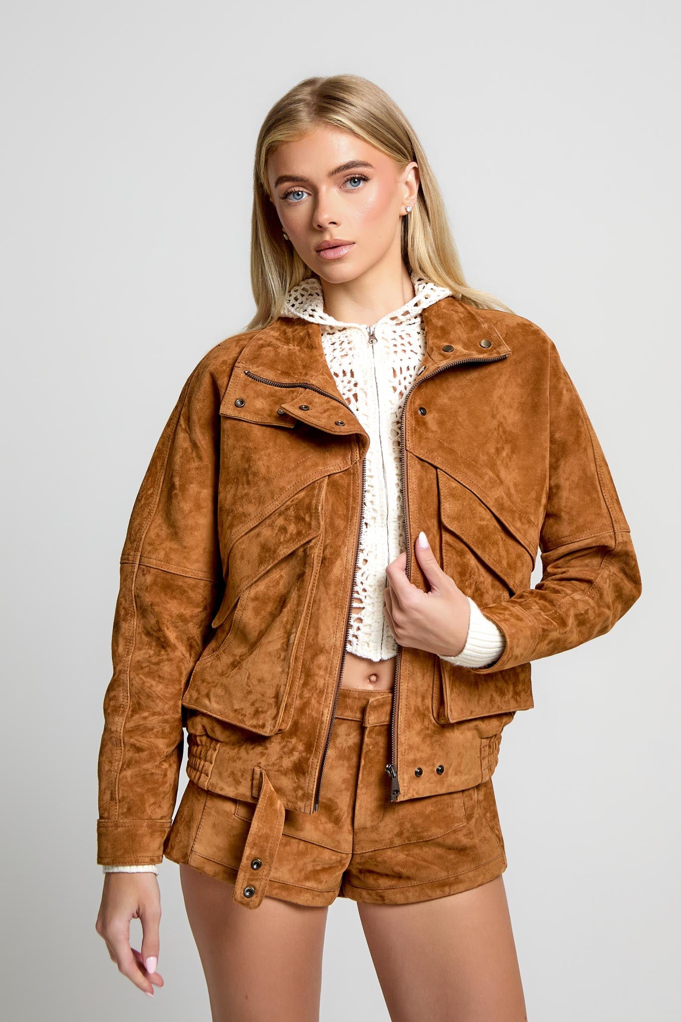 Karla Suede Jacket
