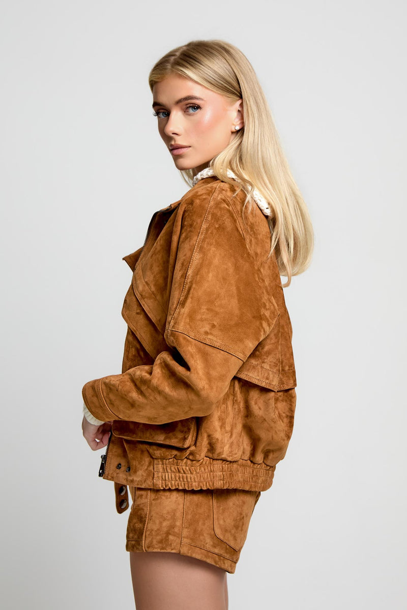 Karla Suede Jacket