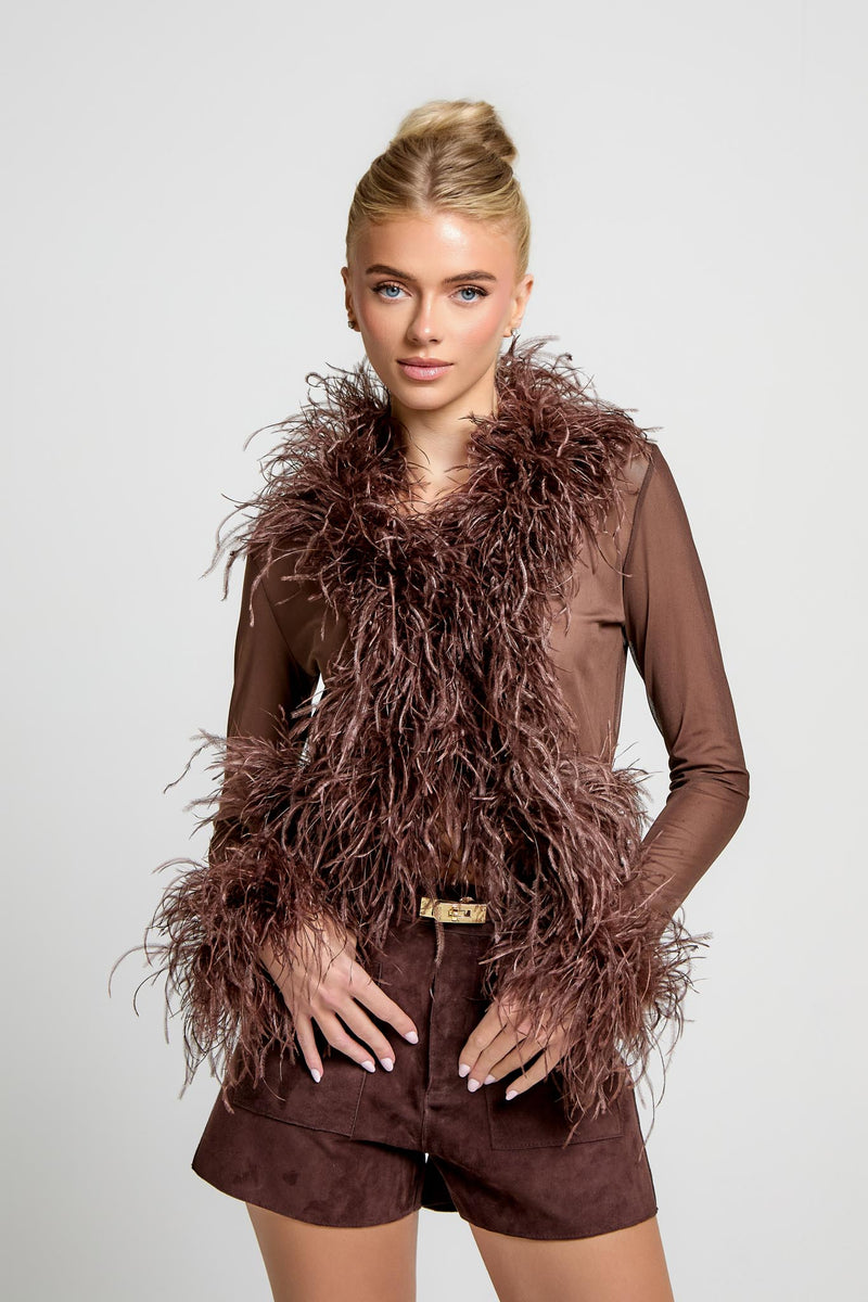 Ambra Feather Top