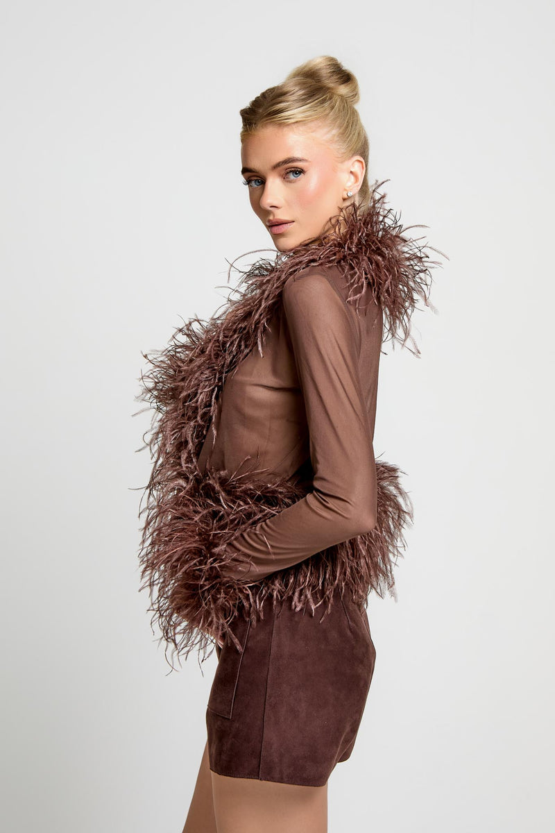Ambra Feather Top