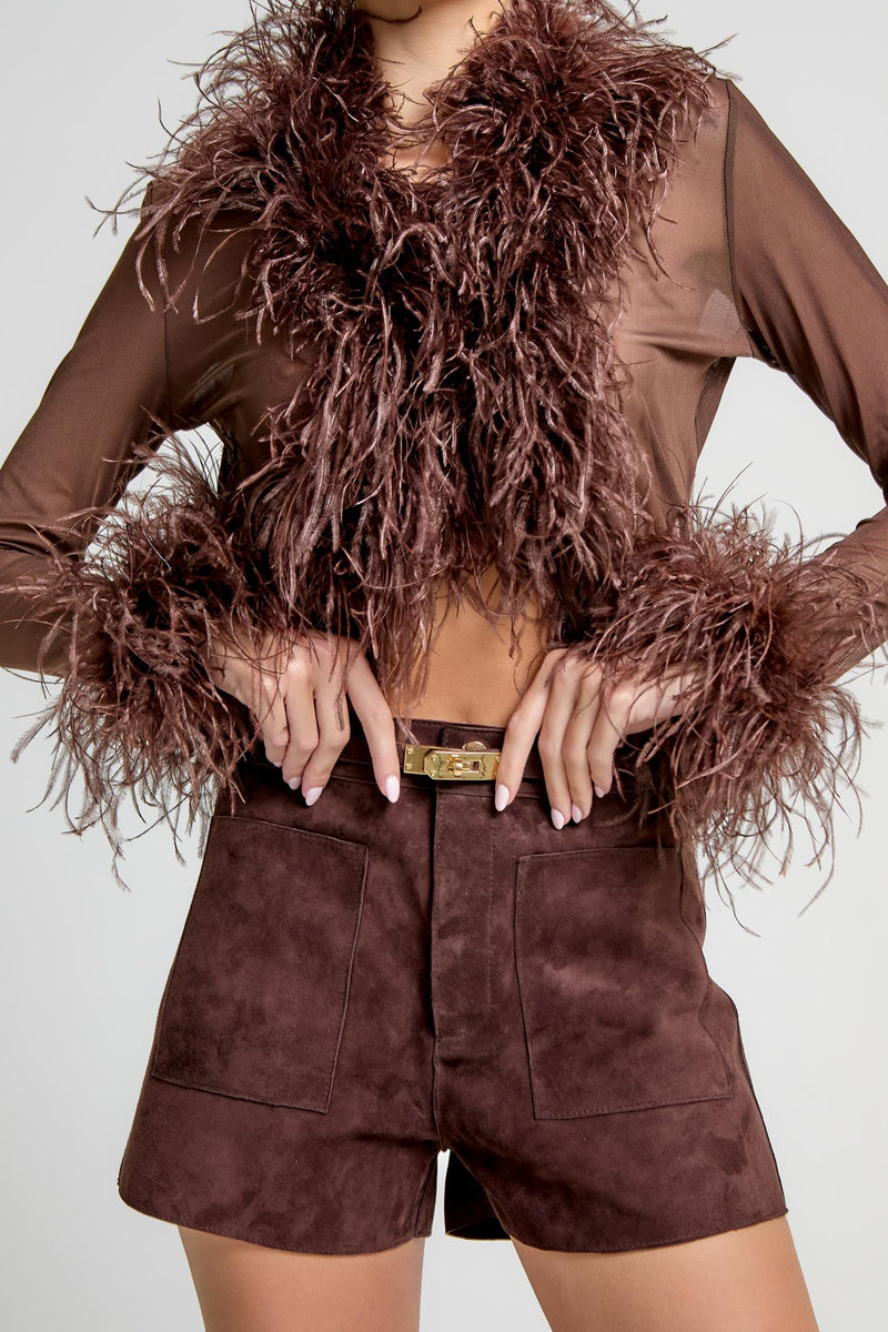 Ambra Feather Top