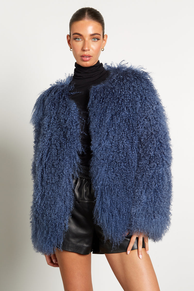 Cali Mongolian Fur Coat TwentyFall