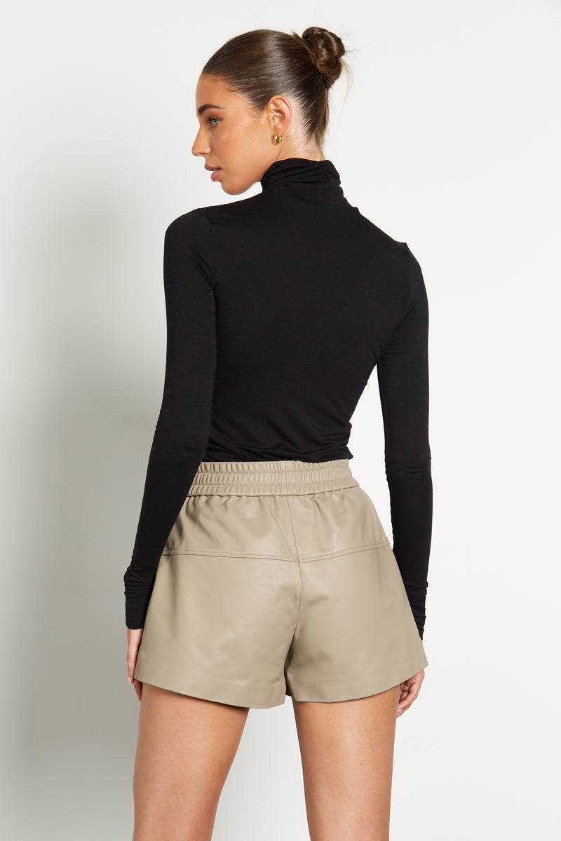 Andi Leather Shorts