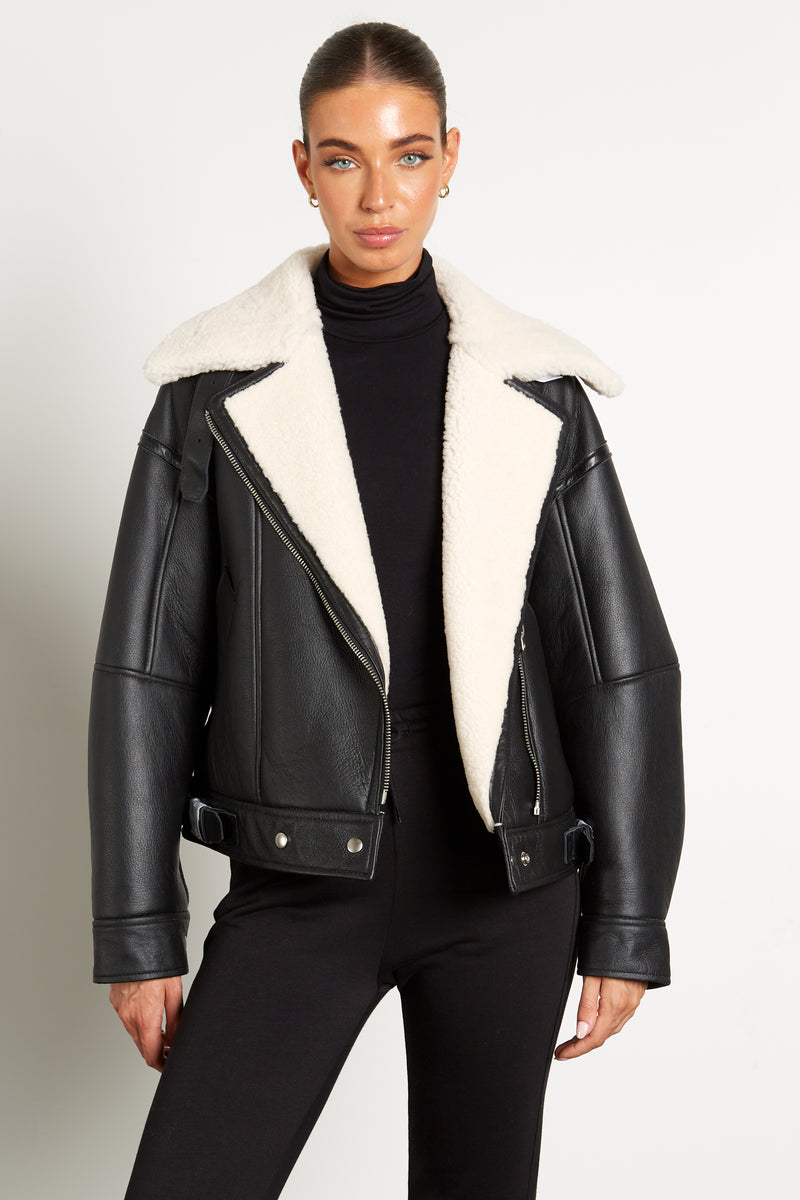 Lennan Shearling Bomber