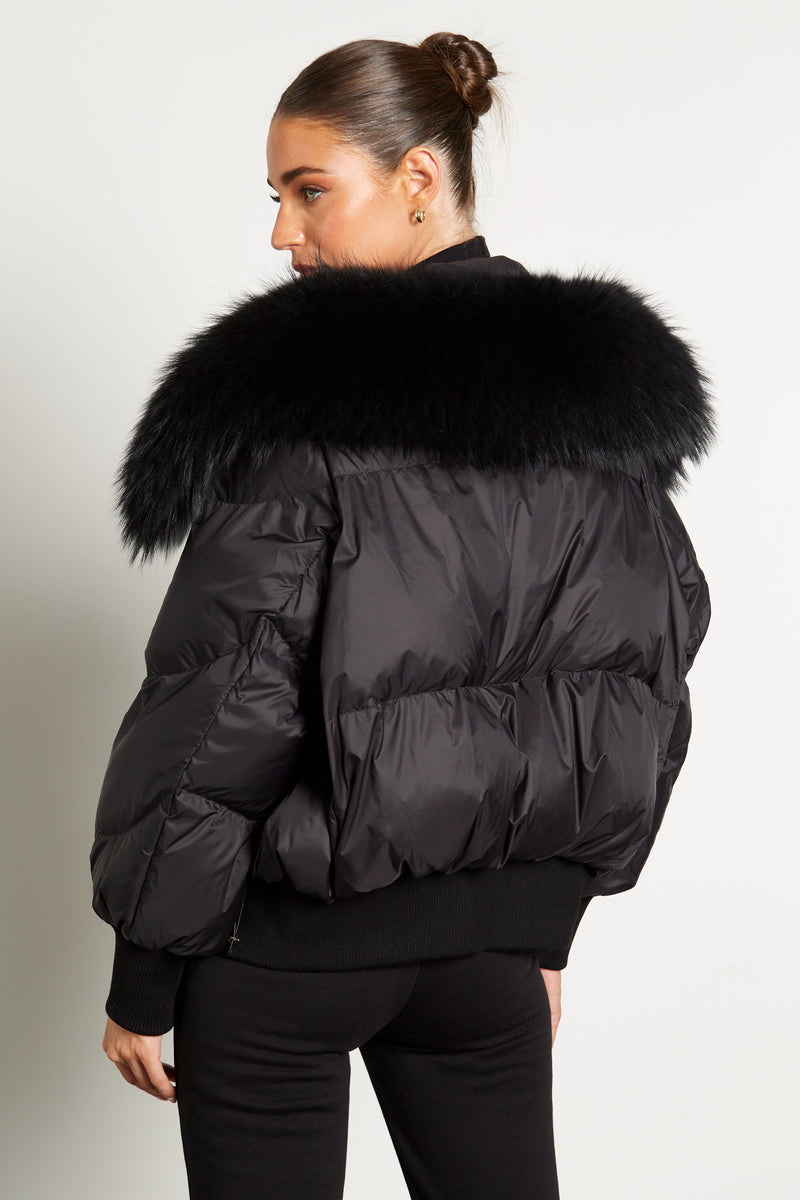 Mia Black Down Coat