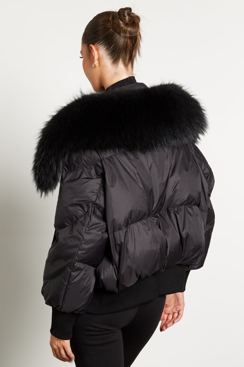 Mia Black Down Coat