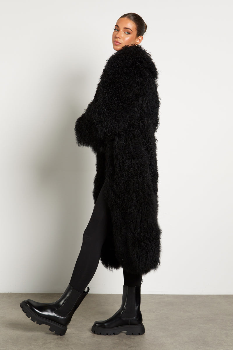 Romy Long Mongolian Coat TwentyFall