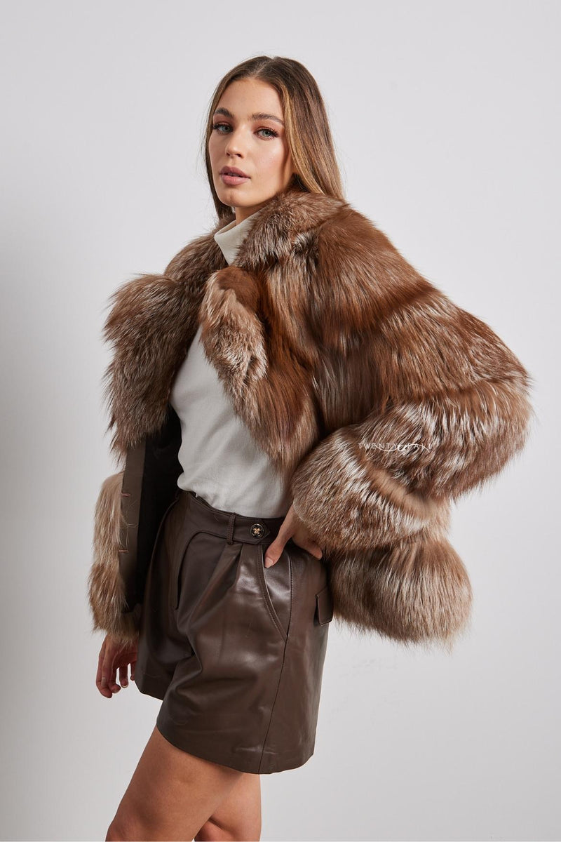 Coffee Fox Fur