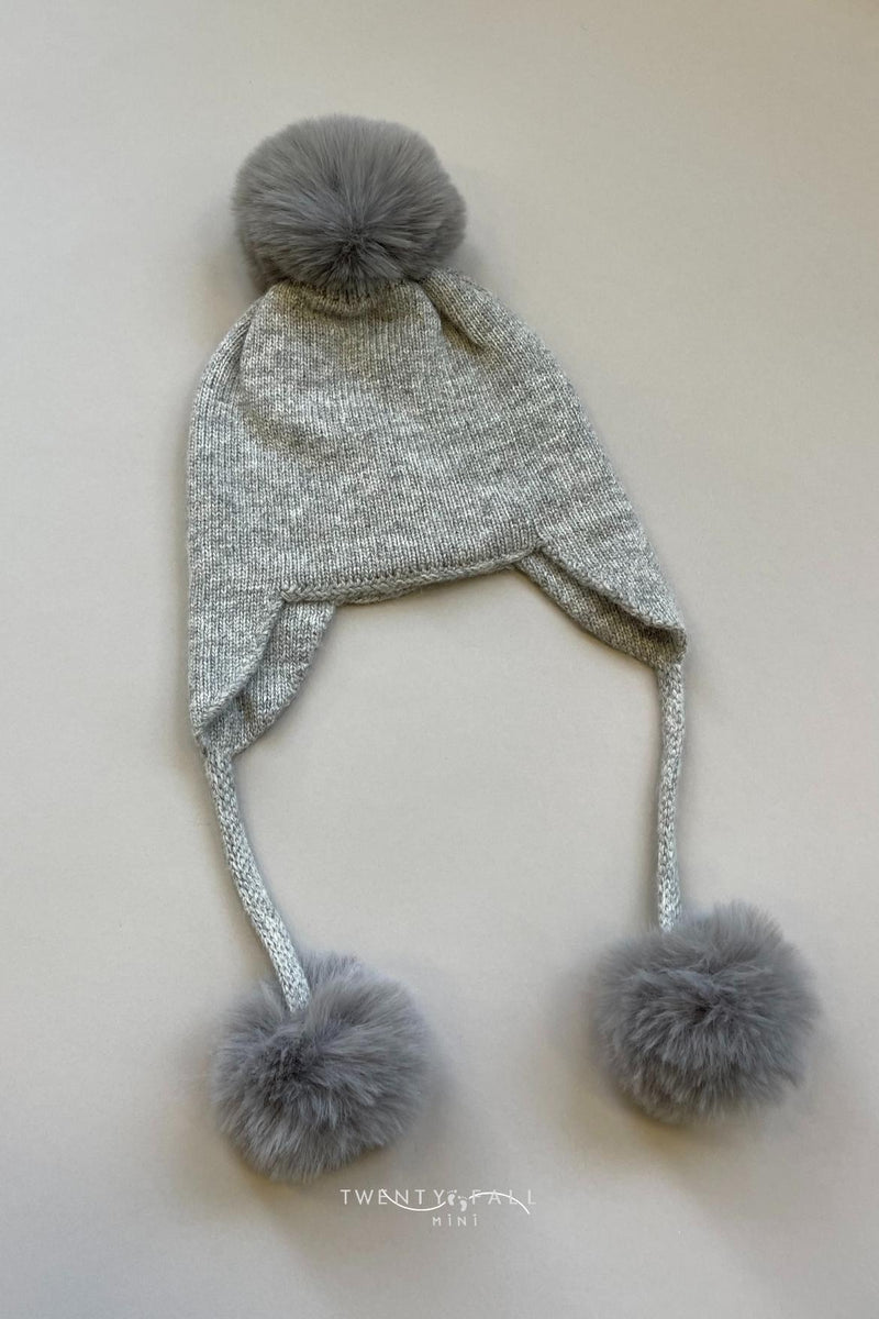 Faux Fur Pom Pom Hat