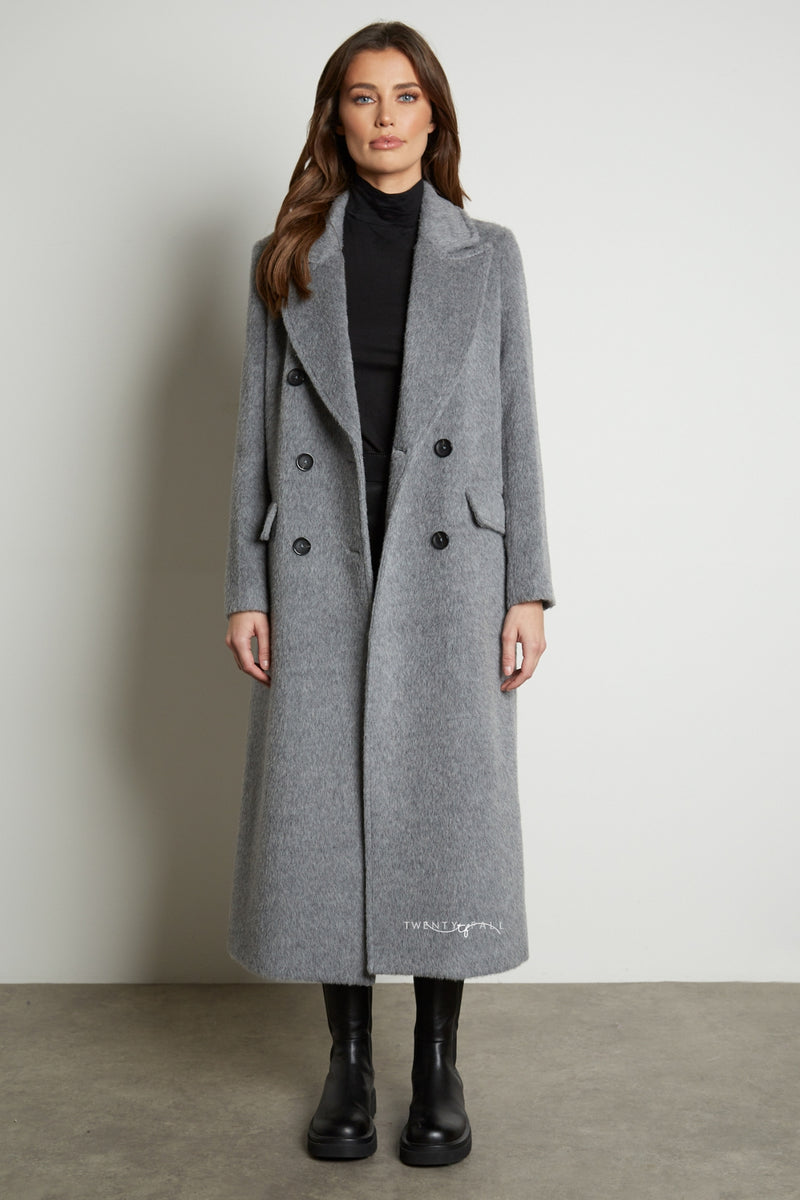 Loren Alpaca Wool Coat