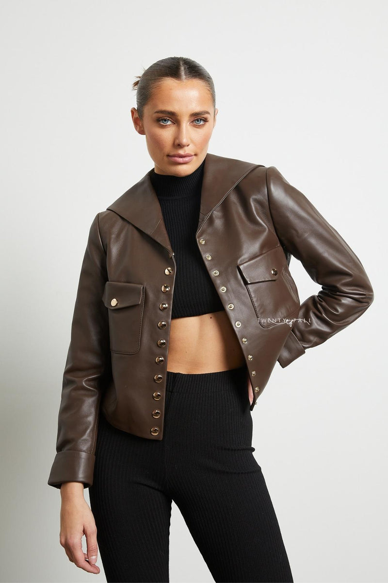 Brown Leather Jacket