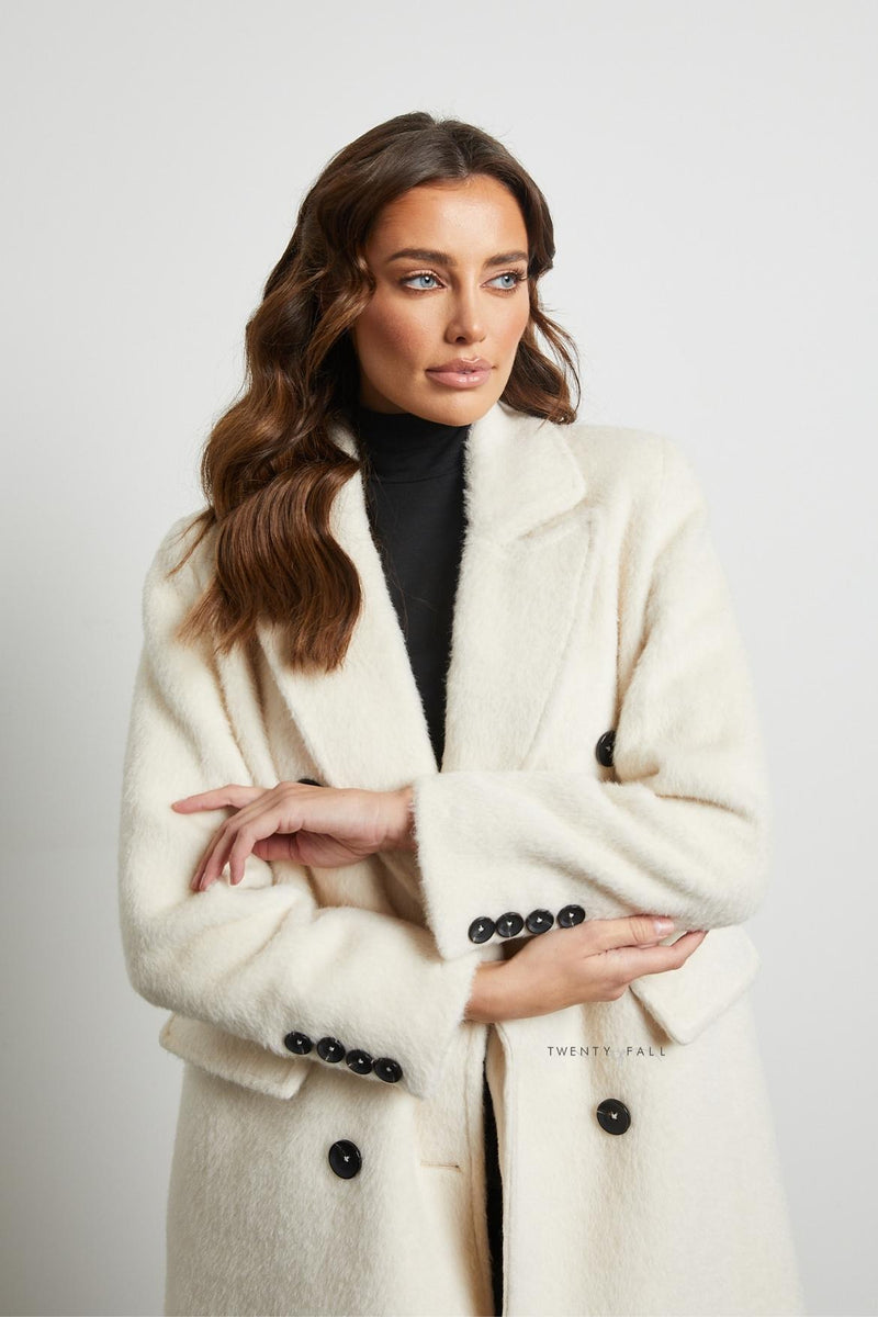 Loren Alpaca Wool Coat