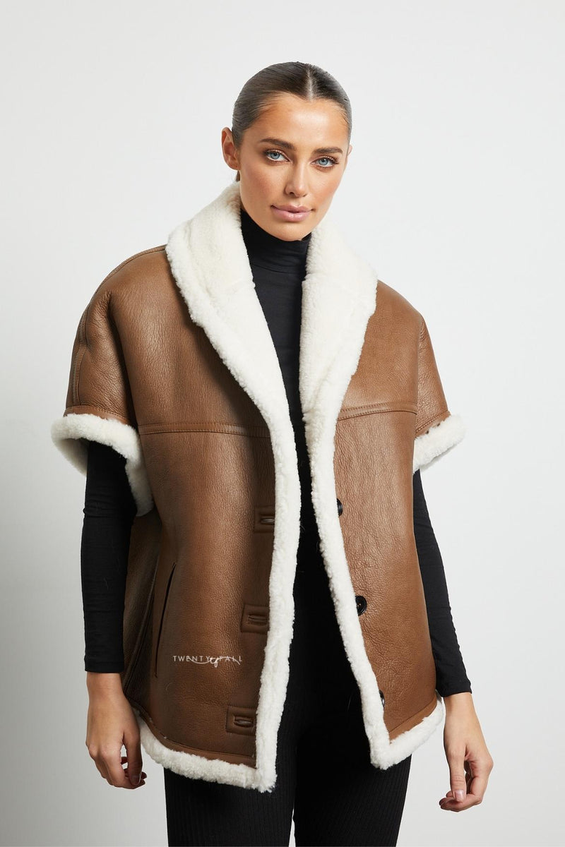 Andra Shearling Gilet