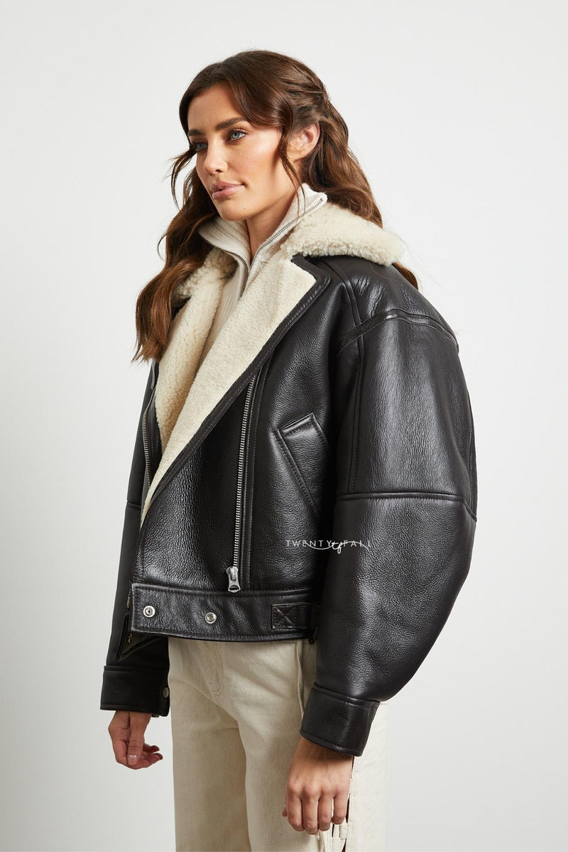 Lennan Shearling Bomber