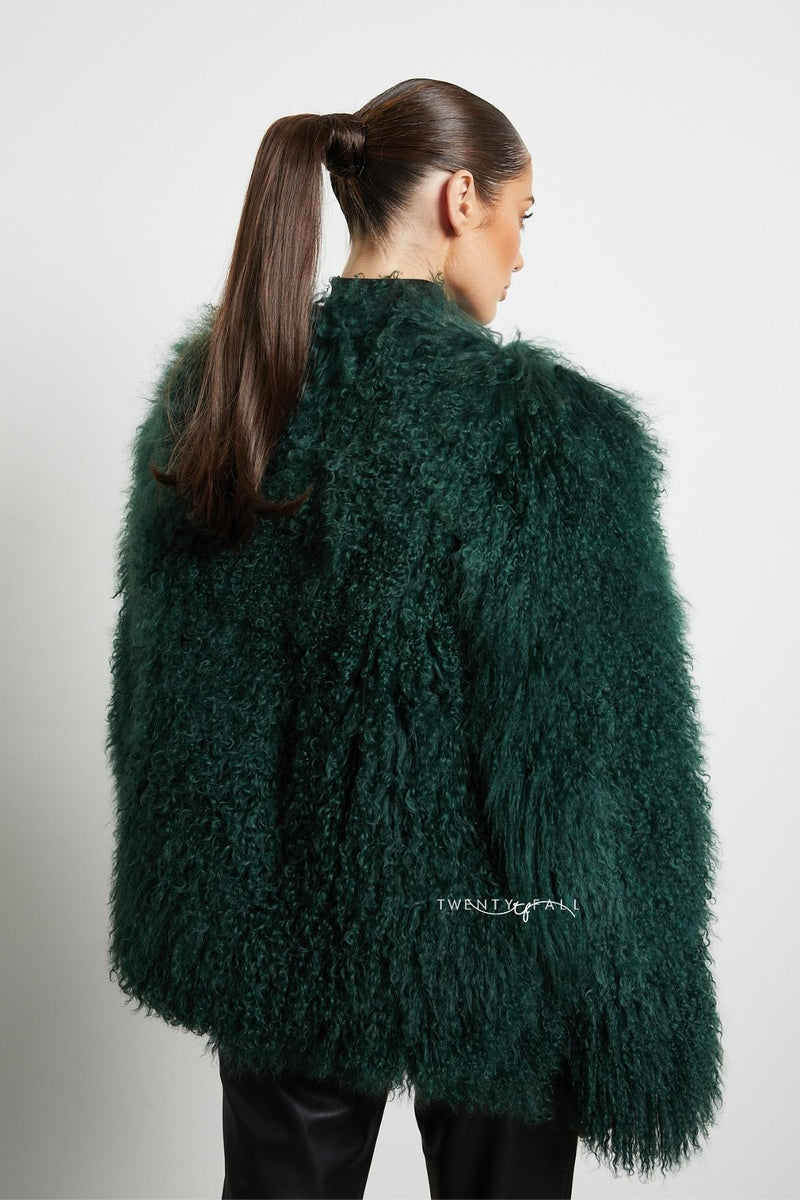Cali Mongolian Fur Coat