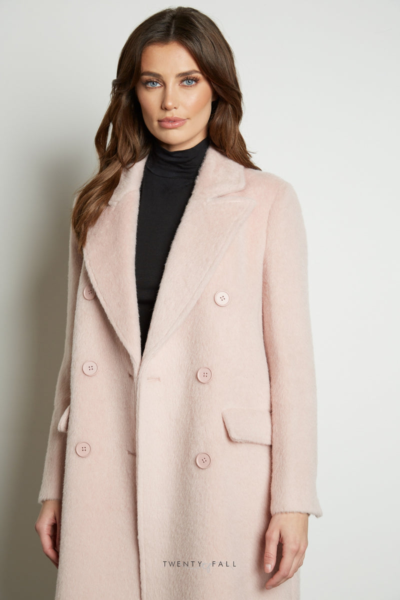 Loren Alpaca Wool Coat
