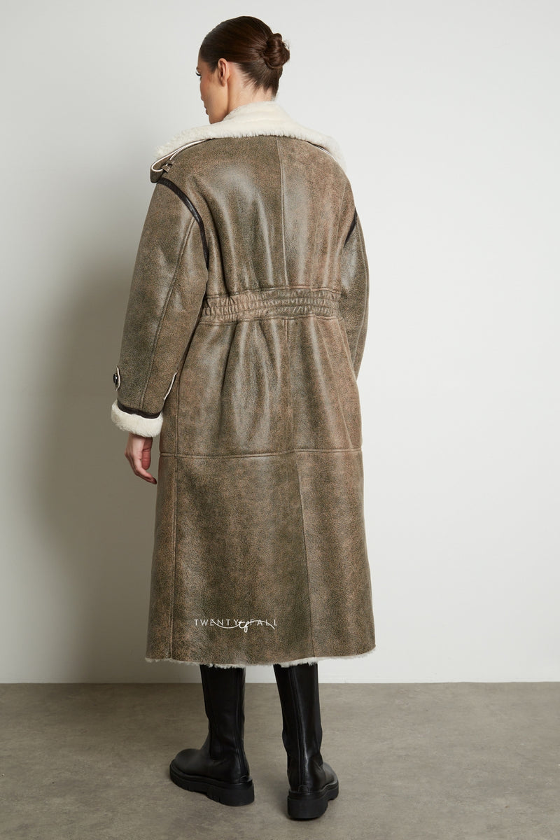 Sara Shearling Coat