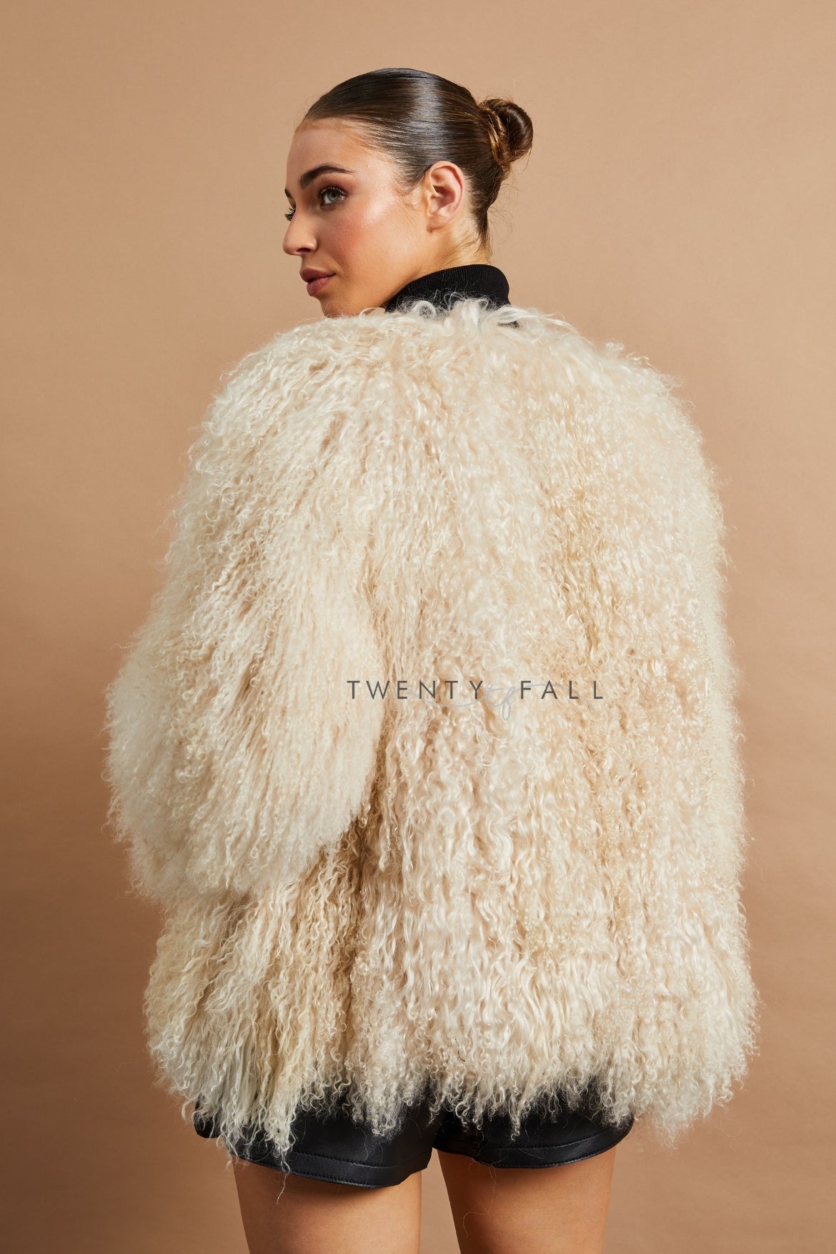 Cali Mongolian Fur Coat