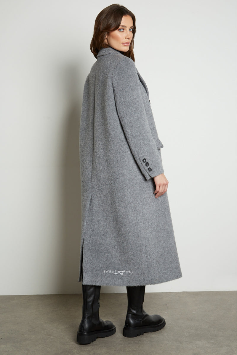 Loren Alpaca Wool Coat