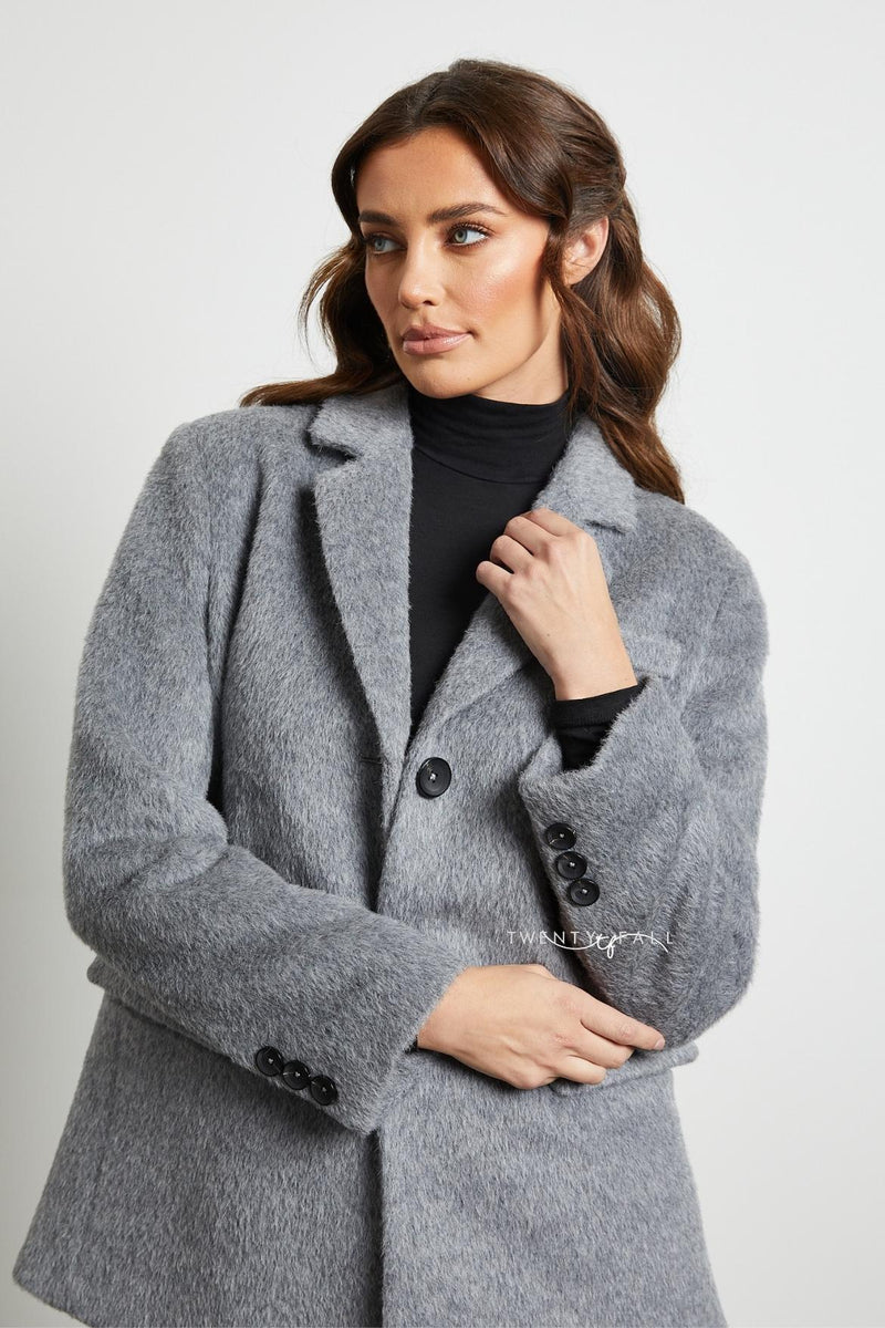 Ella Alpaca Wool Blazer