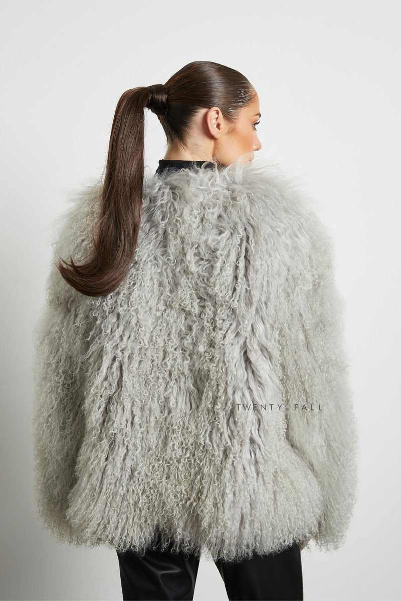 Cali Mongolian Fur Coat