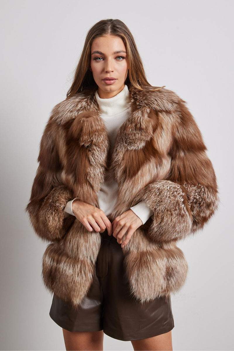 Coffee Fox Fur