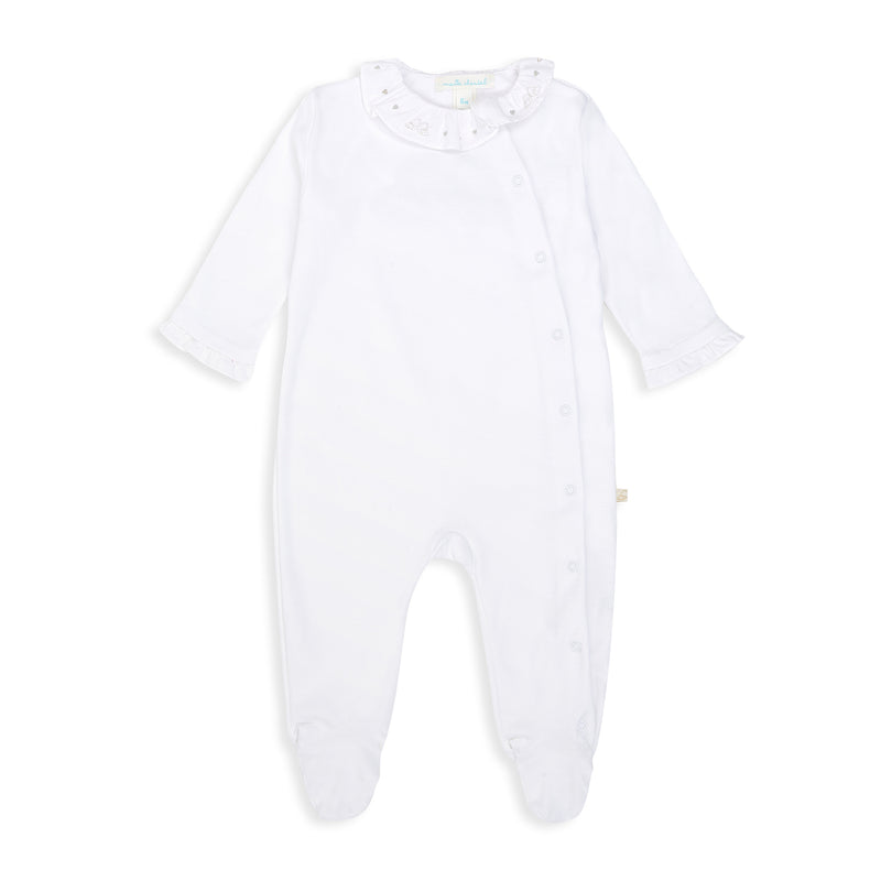 Angel Wing Pima Cotton Sleepsuit